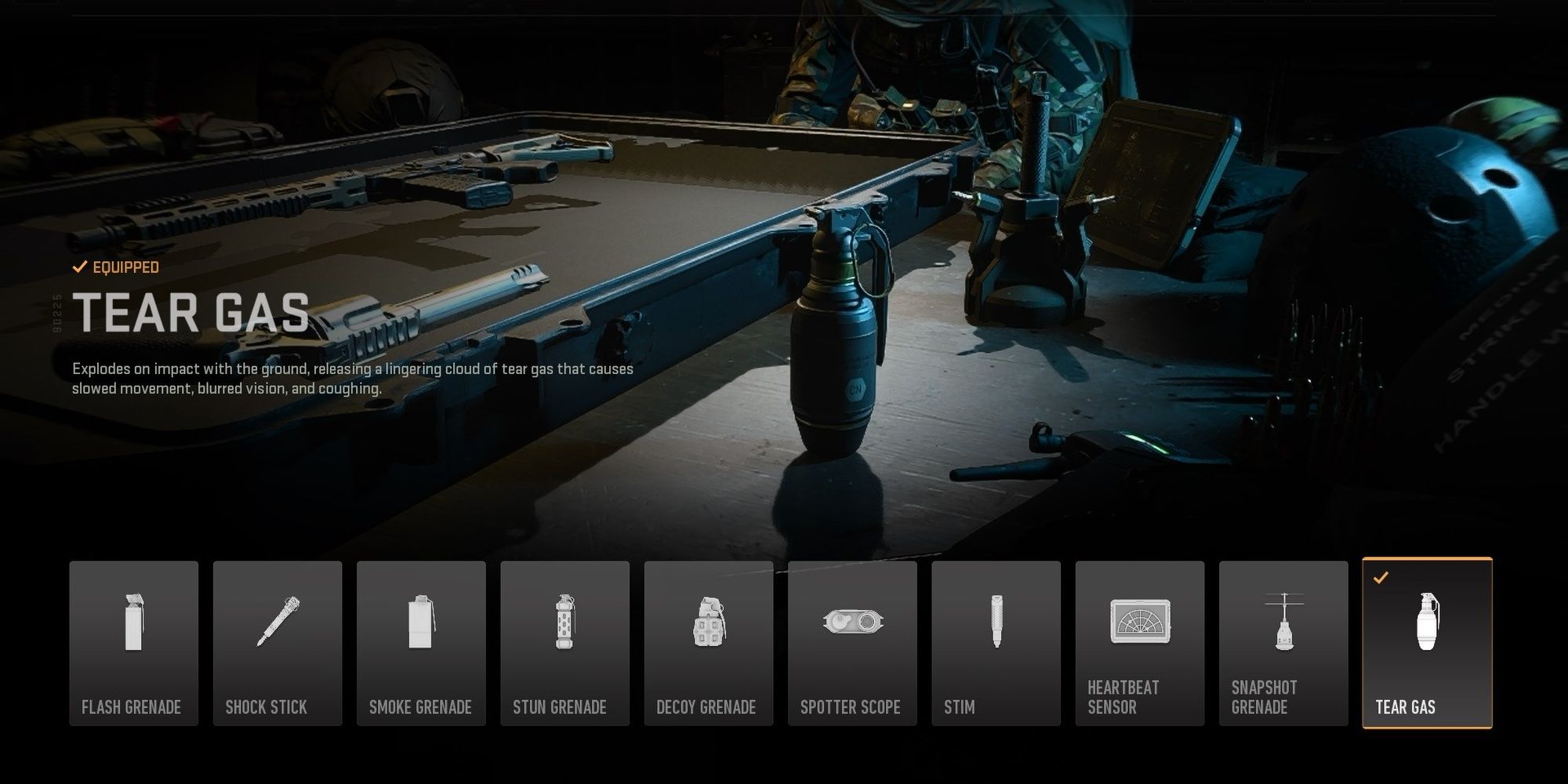 Modern Warfare 2 2022 Tear Gas