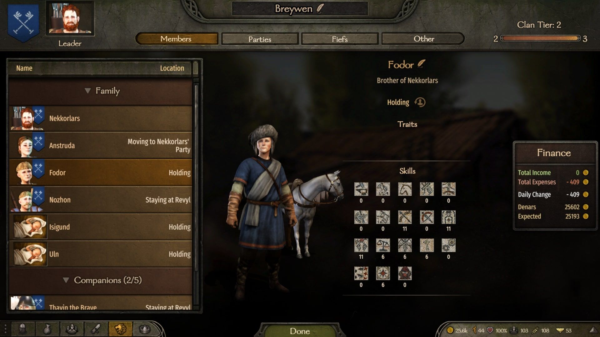 Mount Blade 2 Child Companion