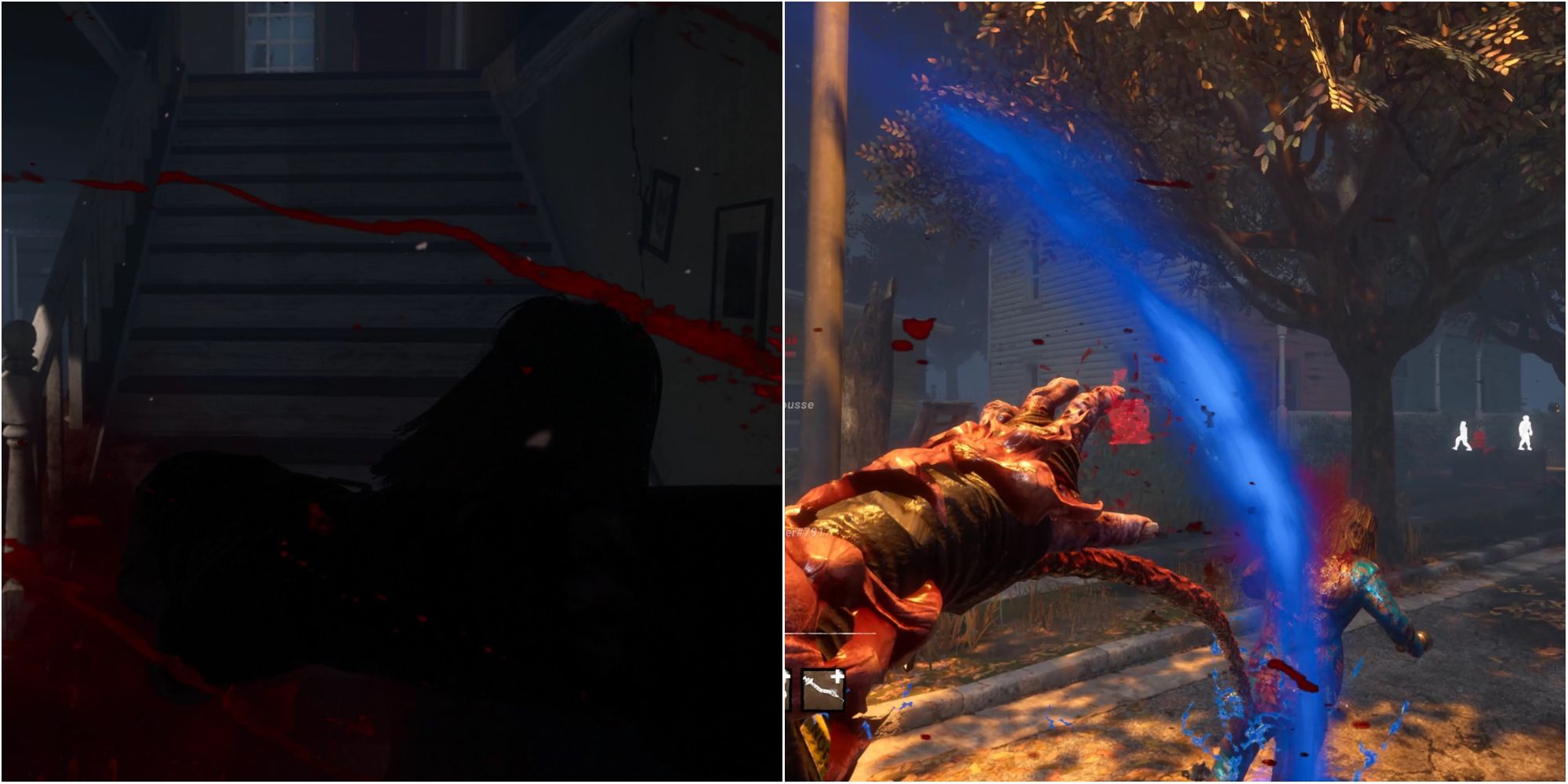 The Nemesis lands a hit with a basic attack, and soon after follows up with Tentacle Strike for the down