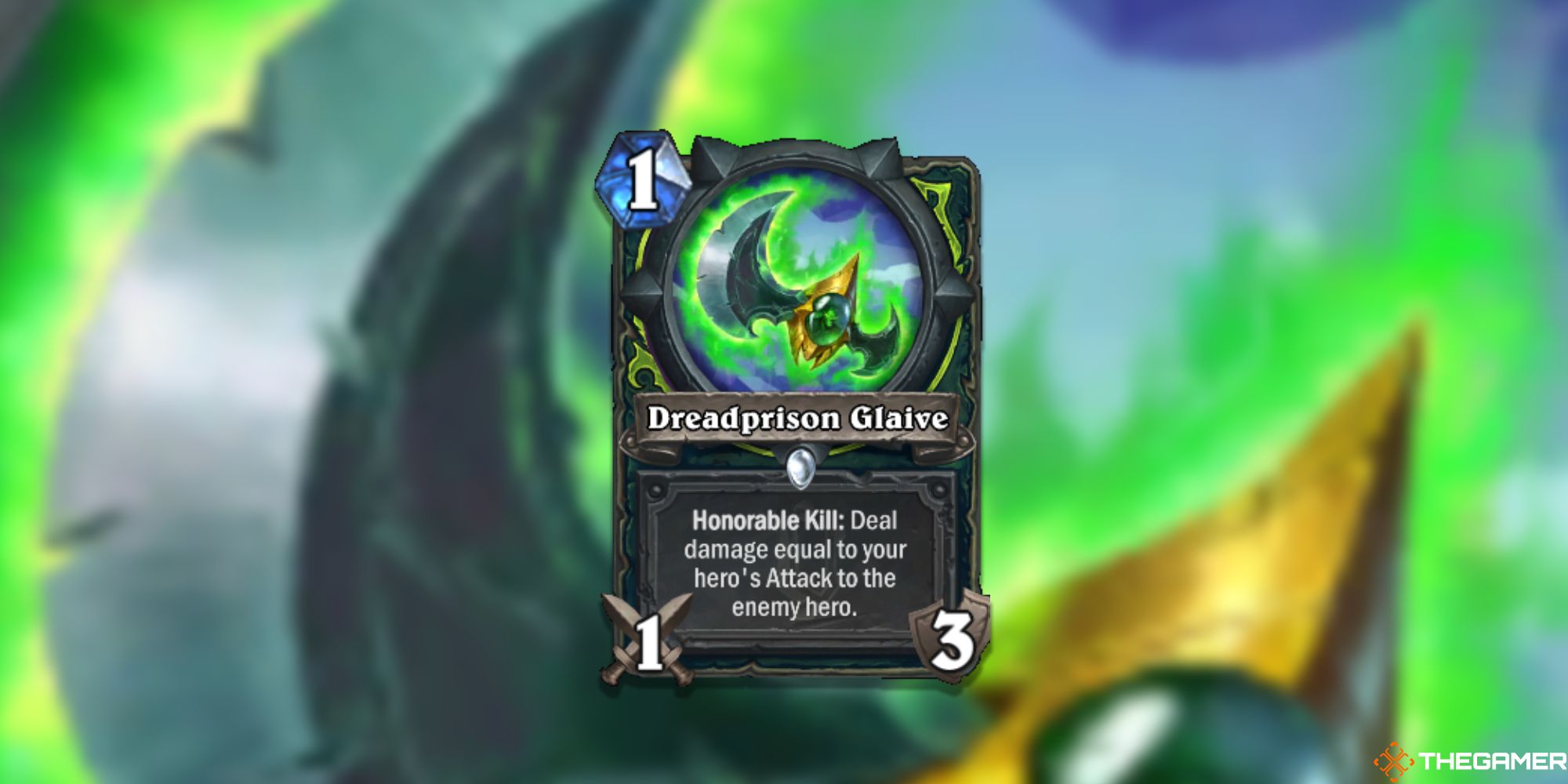 Dreadprison Glaive Hearthstone Card