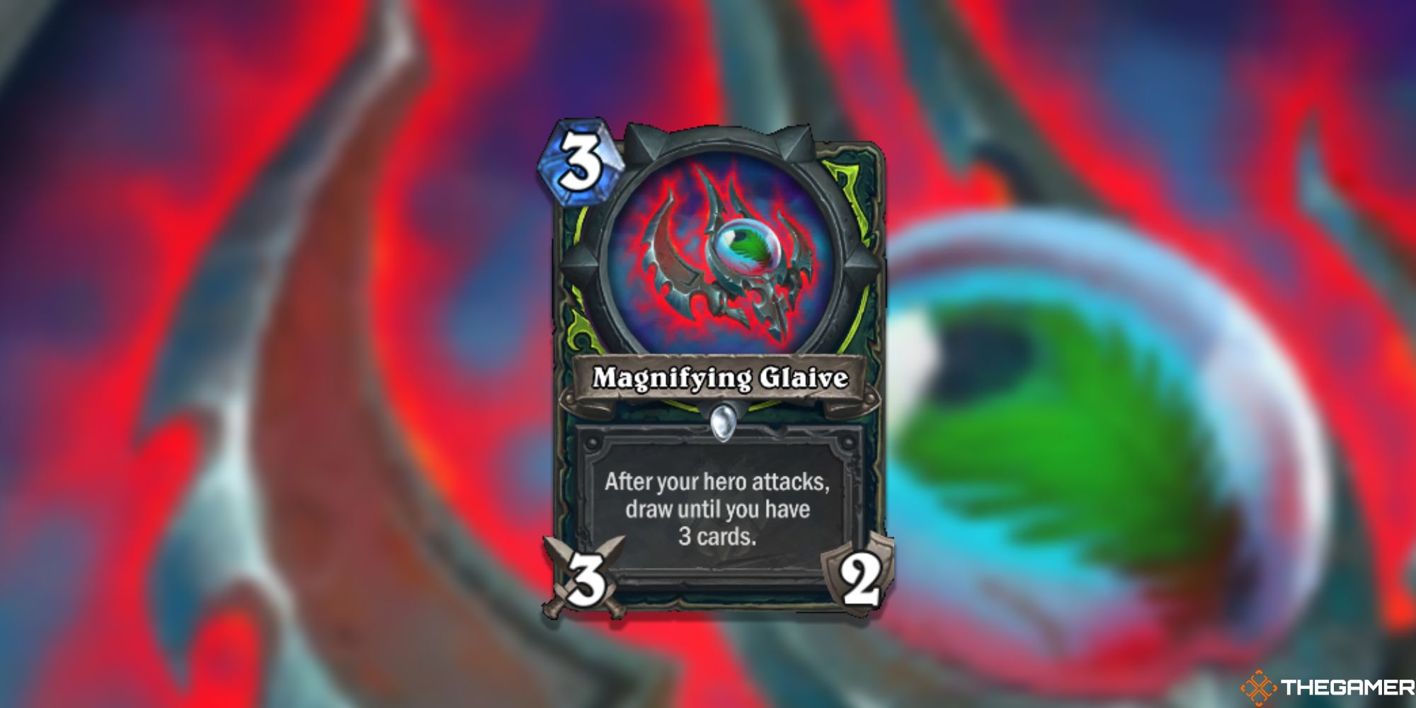 Magnifying Glaive Hearthstone Card