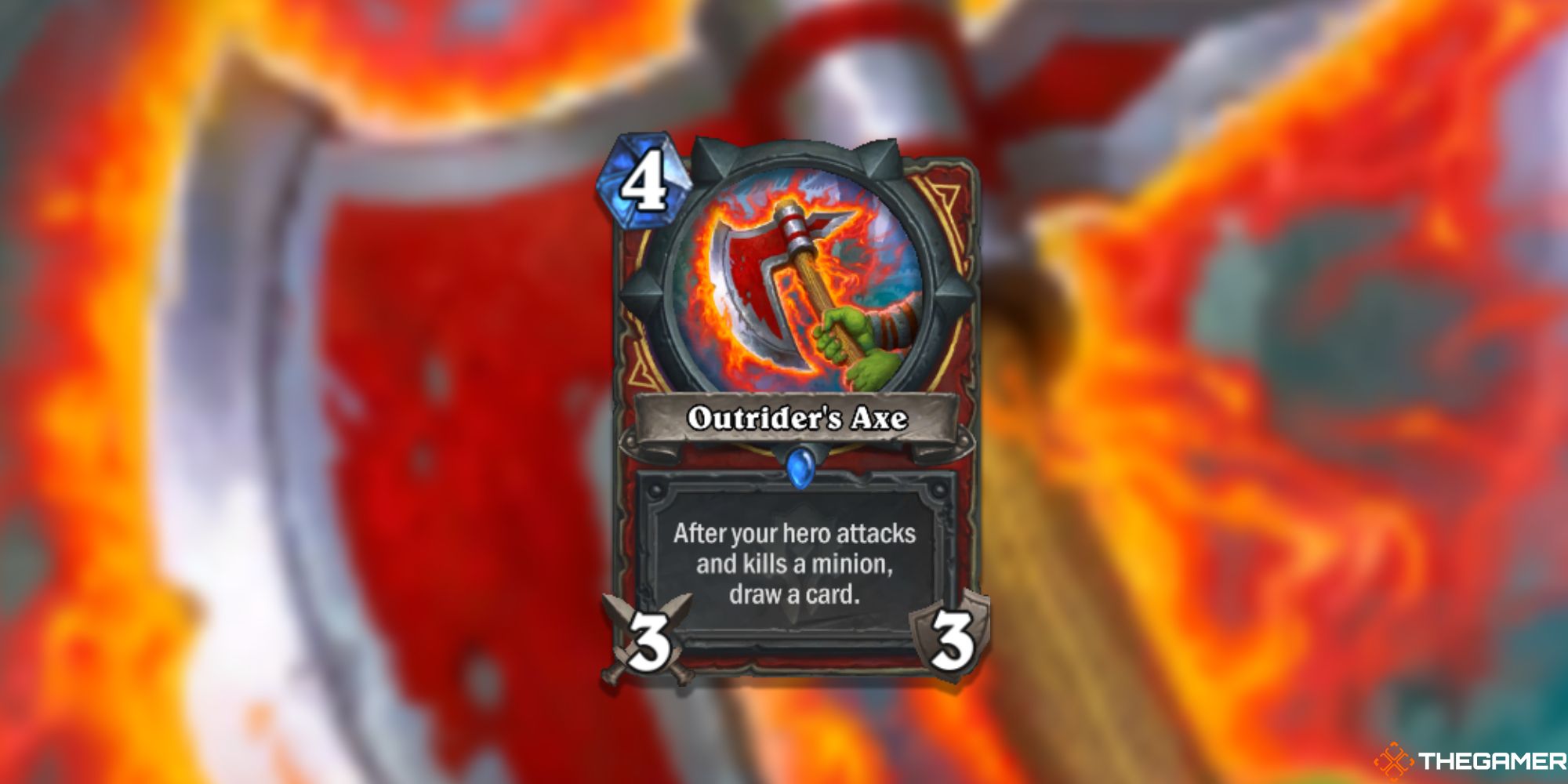 Outrider's Axe Hearthstone Card