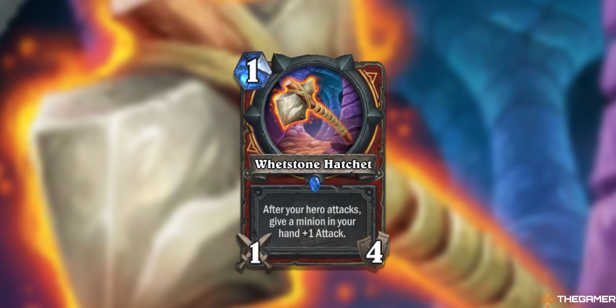 Whetstone Hatchet Hearthstone Card