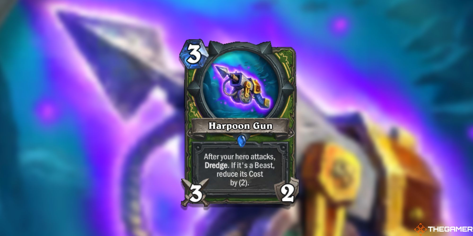 Harpoon Gun Hearthstone Card