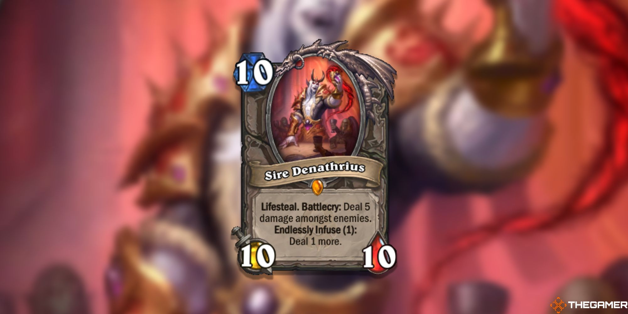 Sire Denathrius Hearthstone Card