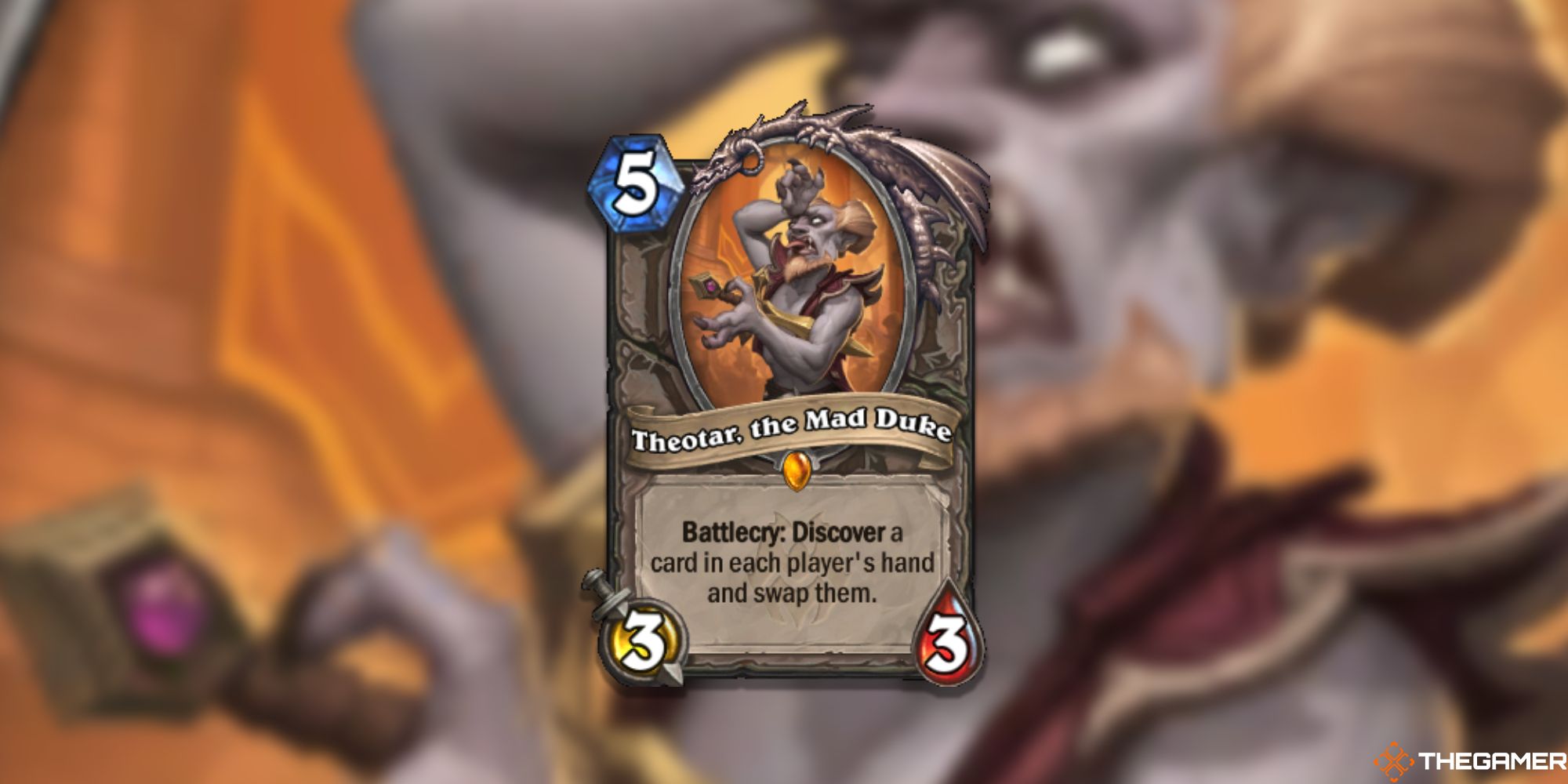Theotar, the Mad Duke Hearthstone Card