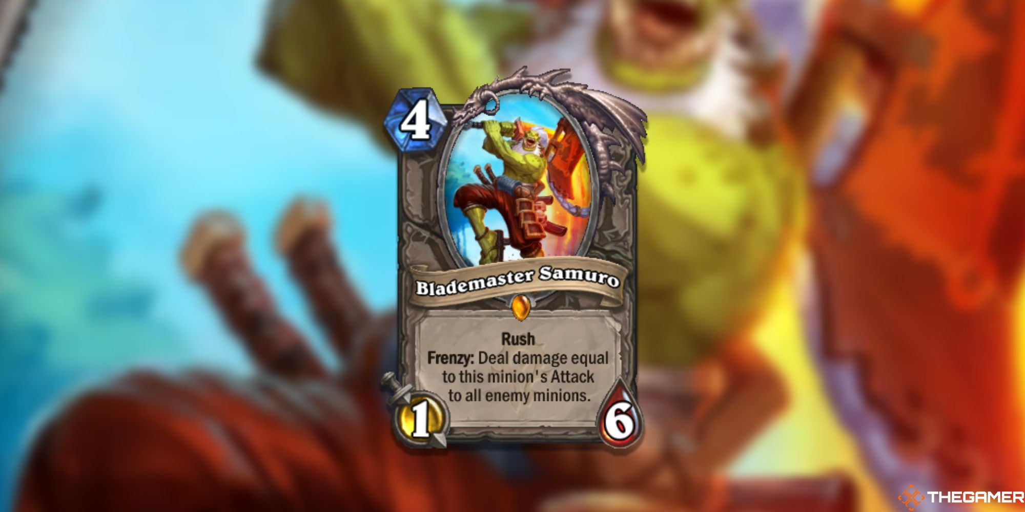Blademaster Samuro Hearthstone Card