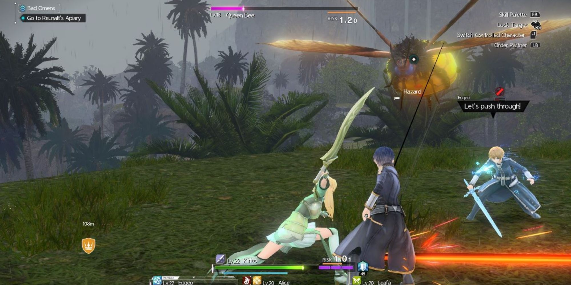 Sword Art Online Alicization Lycoris Battle