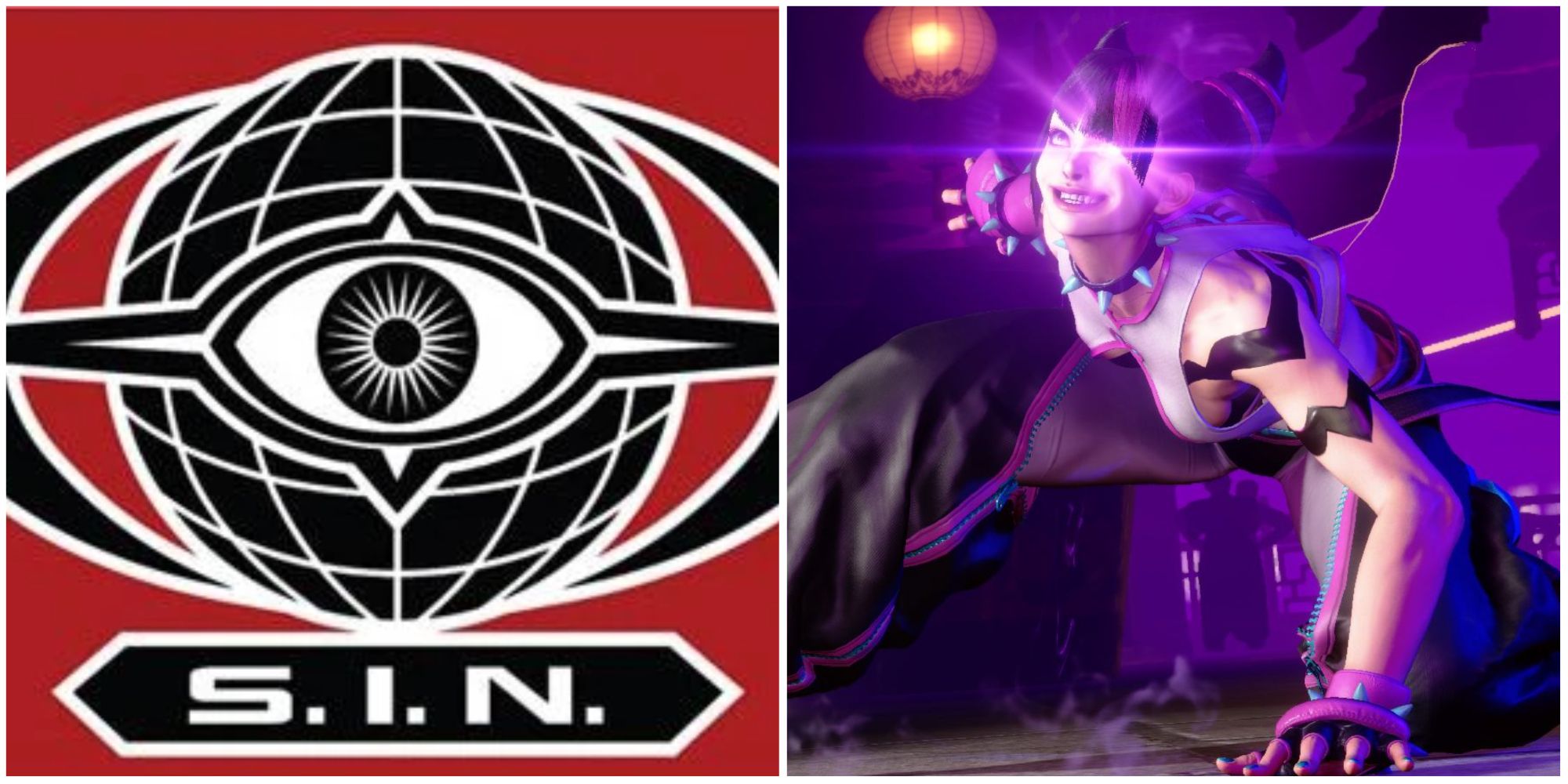 The S.I.N. Organization and Juri in Street Fighter
