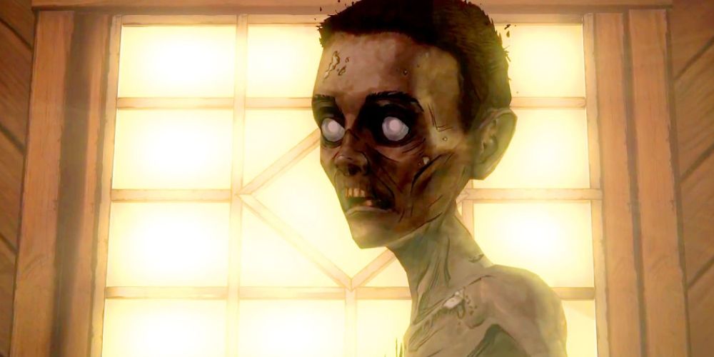 The Walking Dead Screenshot Of Starving Child