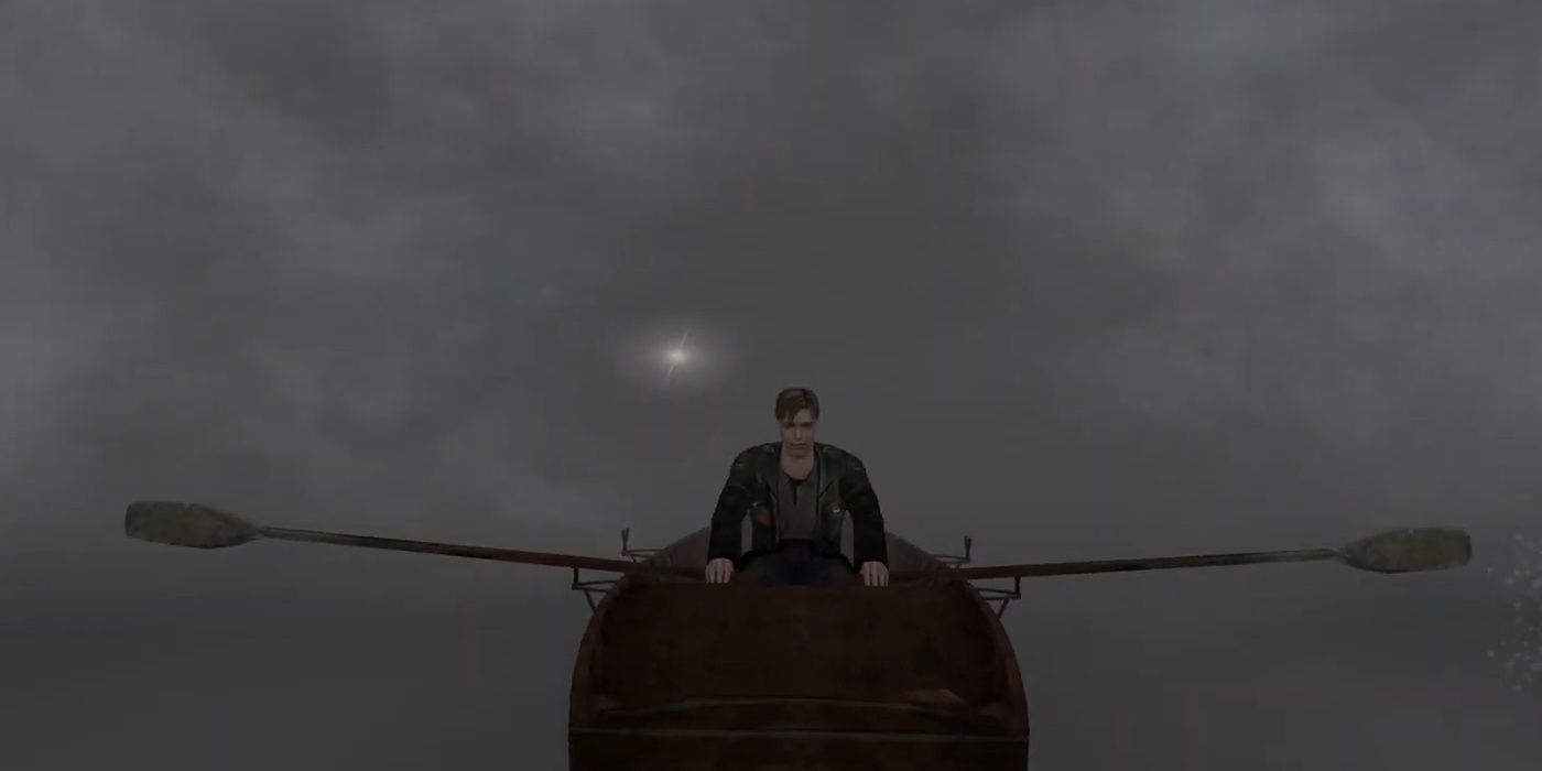 The boat stage in Silent Hill 2.