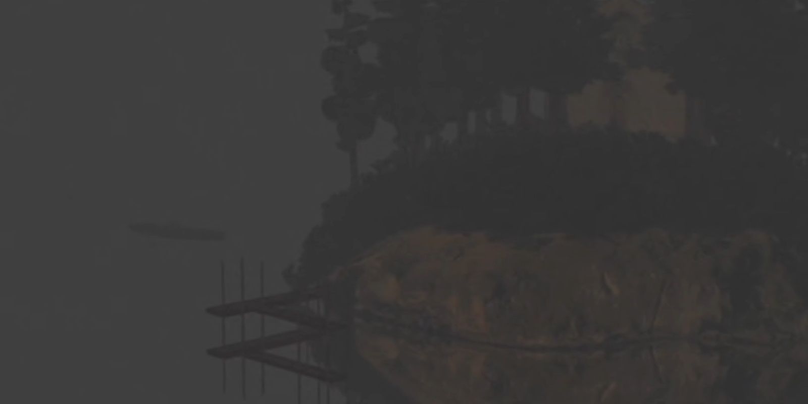 The rebirth ending in Silent Hill 2 featuring Toluca Lake Island.