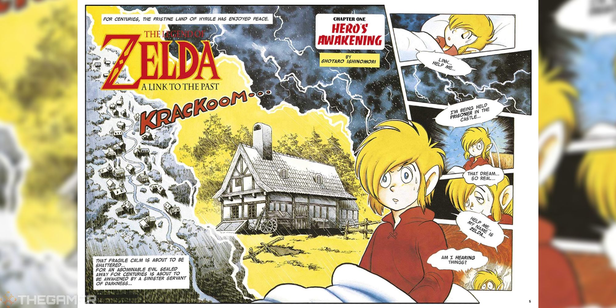 a link to the past manga panel 