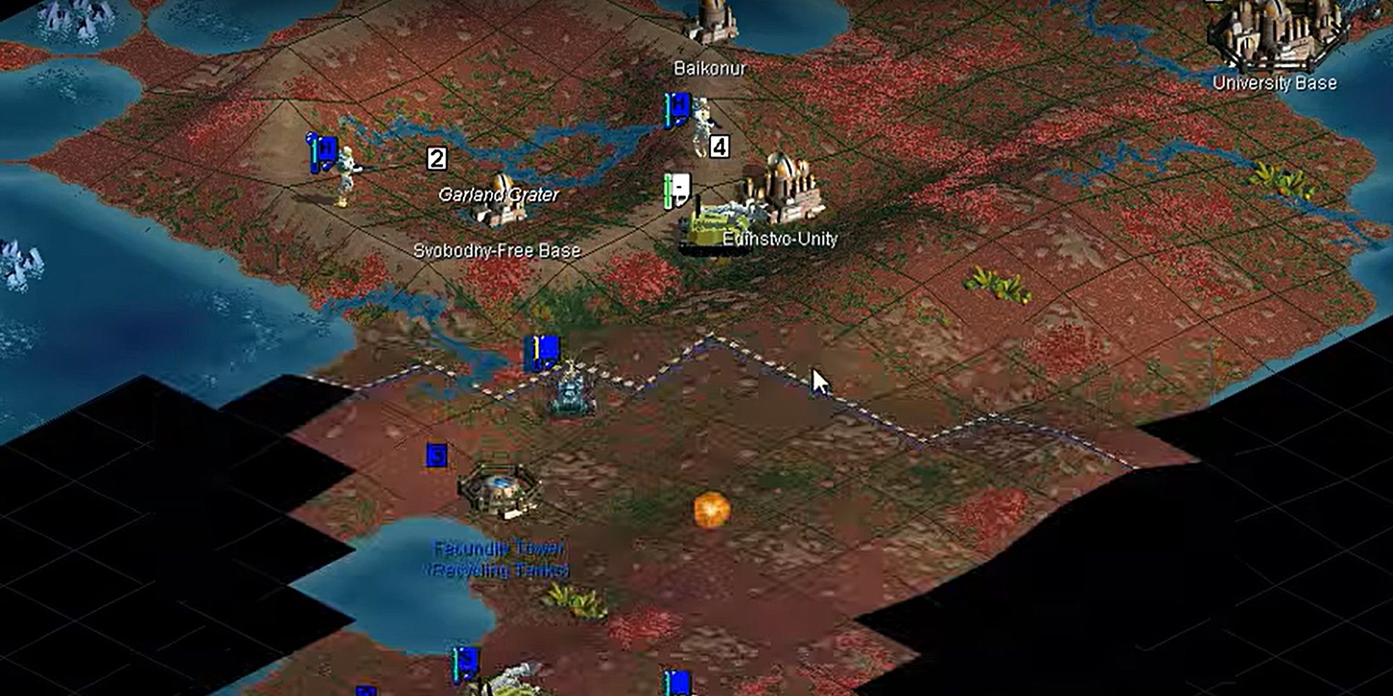Sid Meier’s Alpha Centauri Gameplay