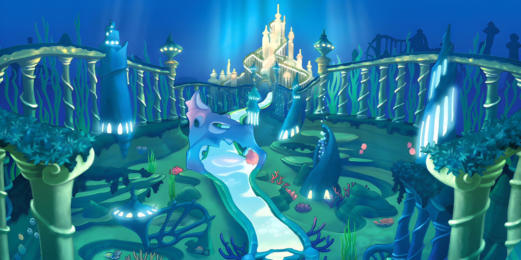 Atlantica kingdom hearts tritons palace