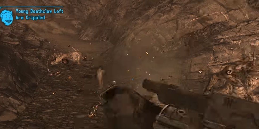 Punching Deathclaws with a Ballistic Fist in Fallout New Vegas