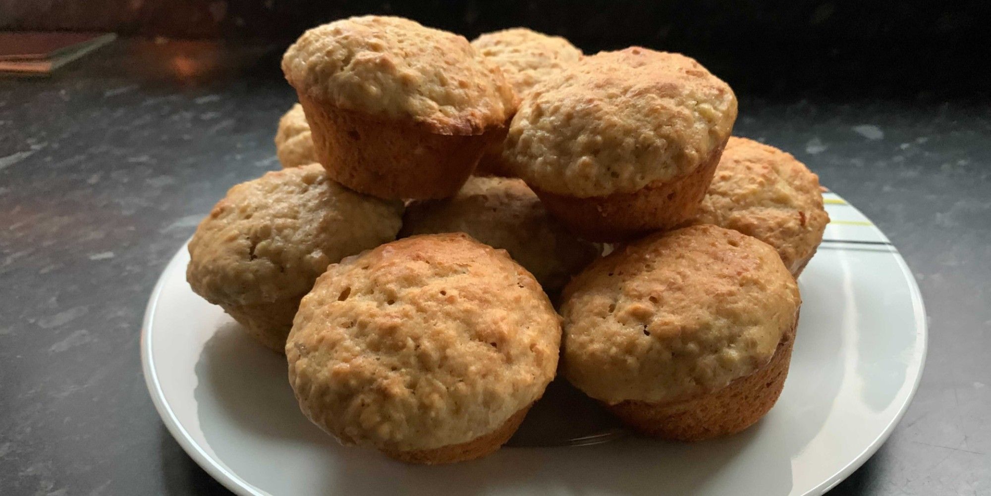 banana bread muffins