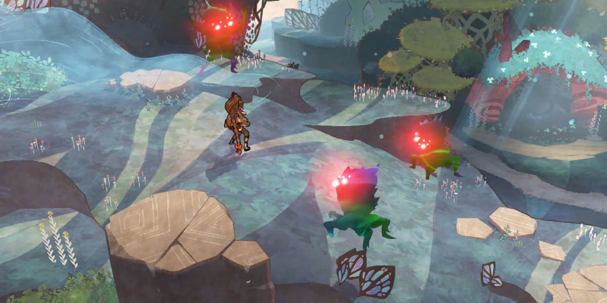 young bayonetta in the old picture book avalon forest