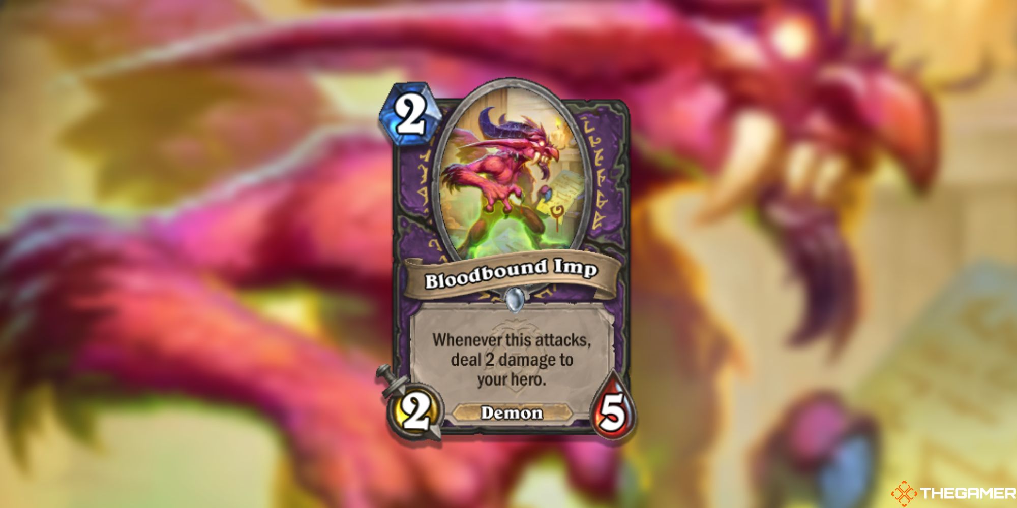 Bloodbound Imp Hearthstone Card