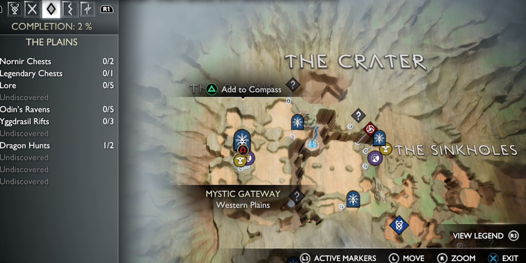 Image showing map of Western Plains in Vanaheim. 