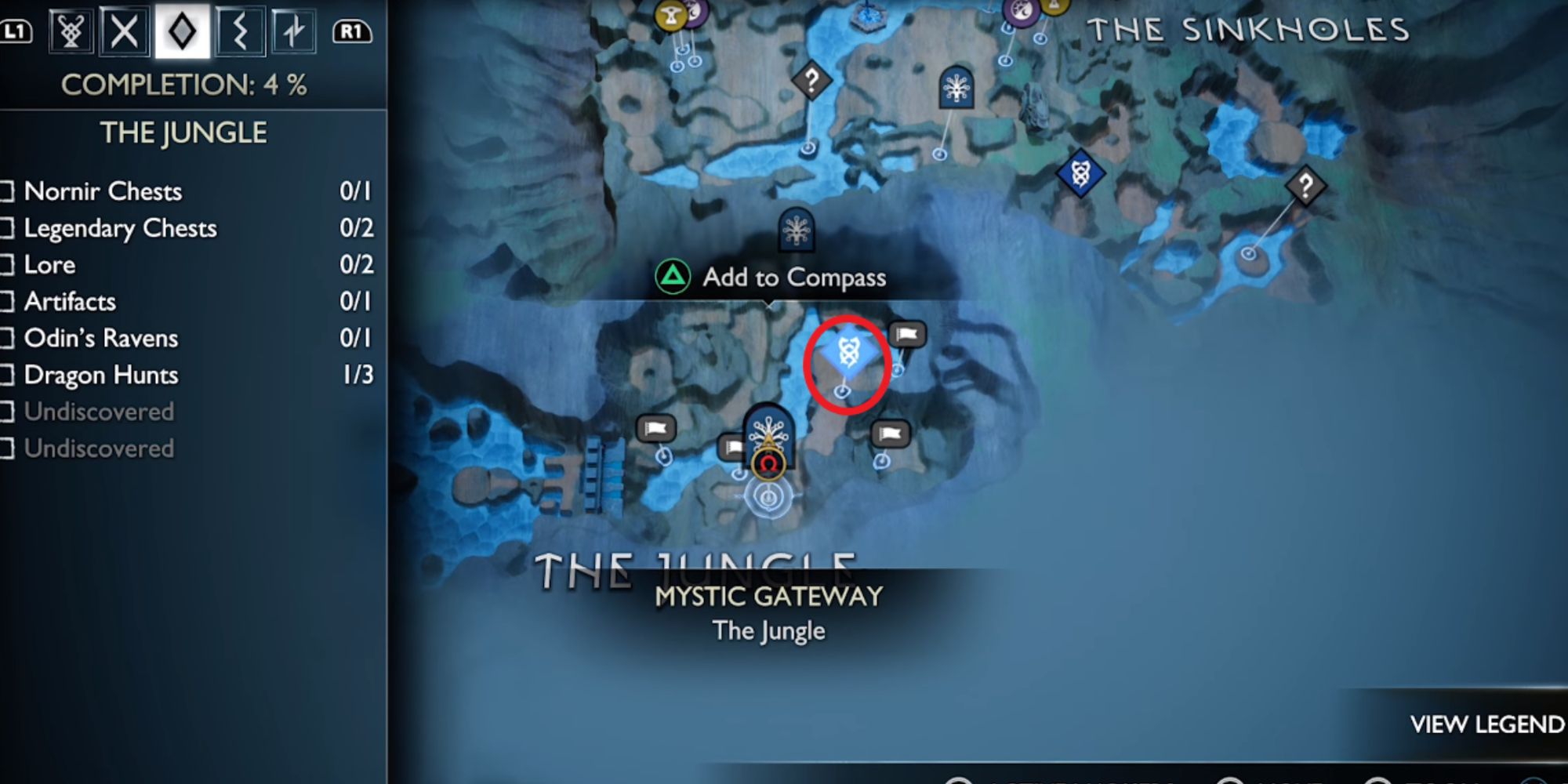 Image showing map for Trail of the Dead Favor.