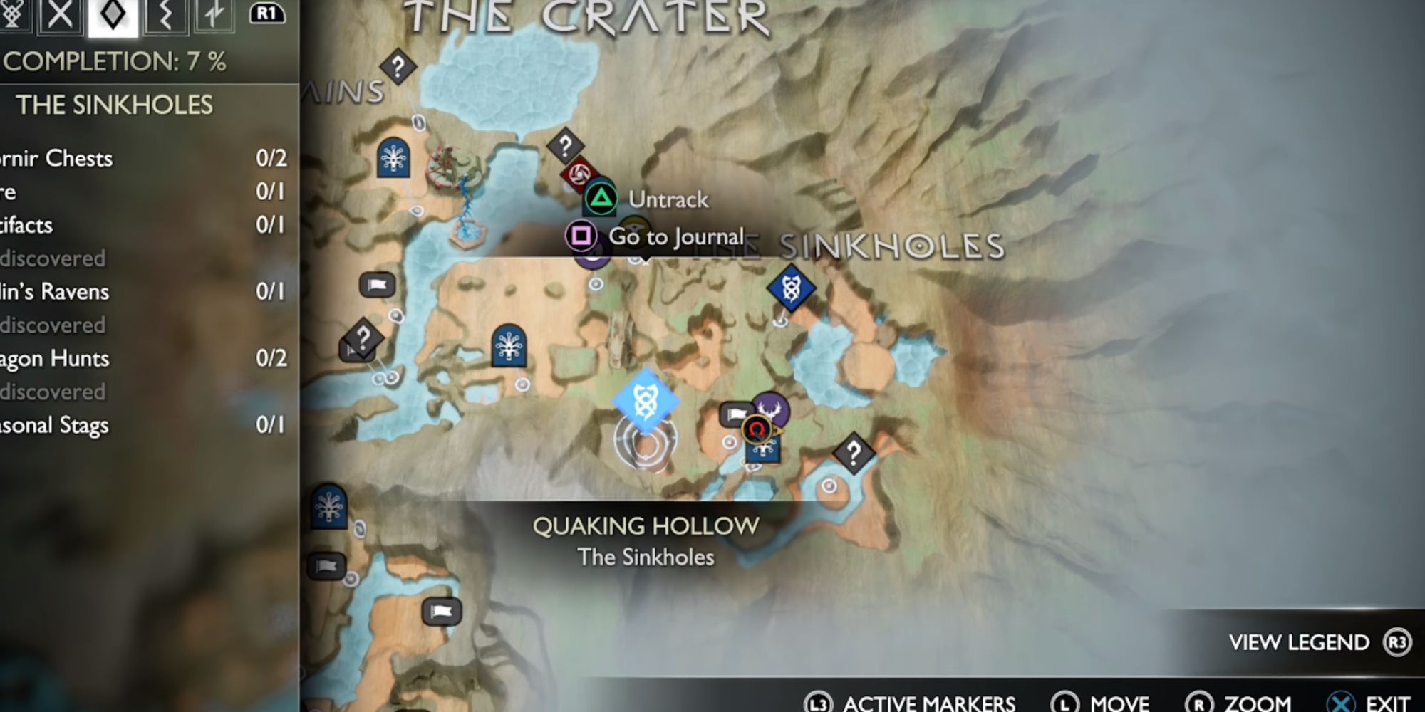 Image showing map for Quaking Hollow Favor.