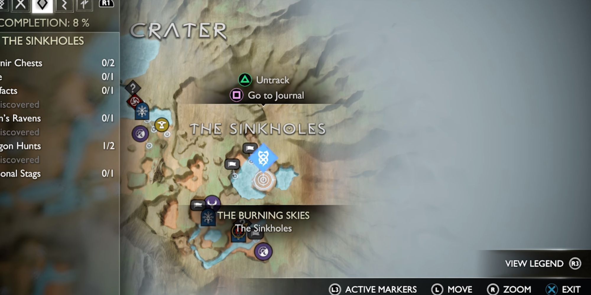 Image showing map for The Burning Skies Favor.