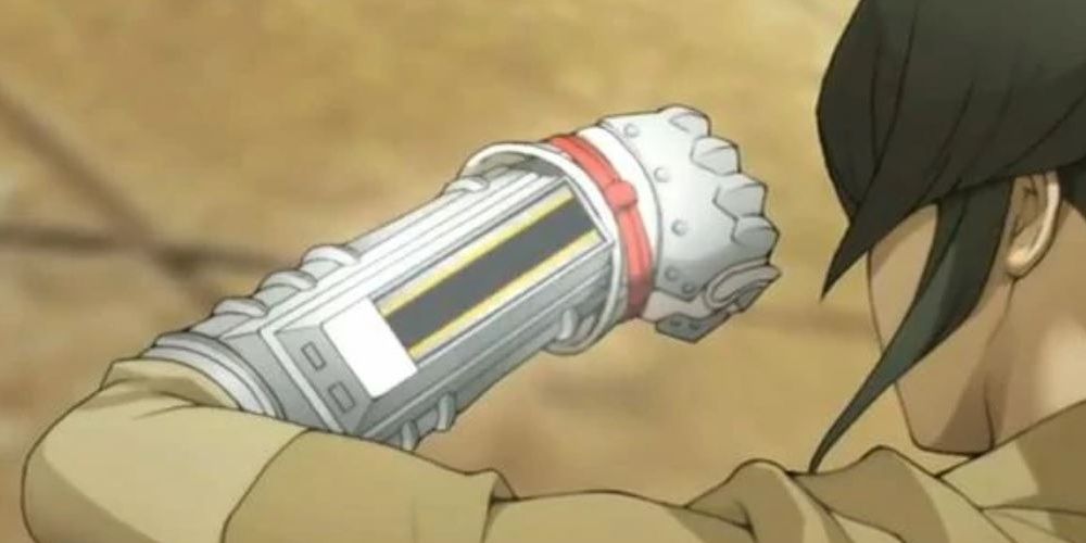 Flynn equips his COMP in Shin Megami Tensei 4