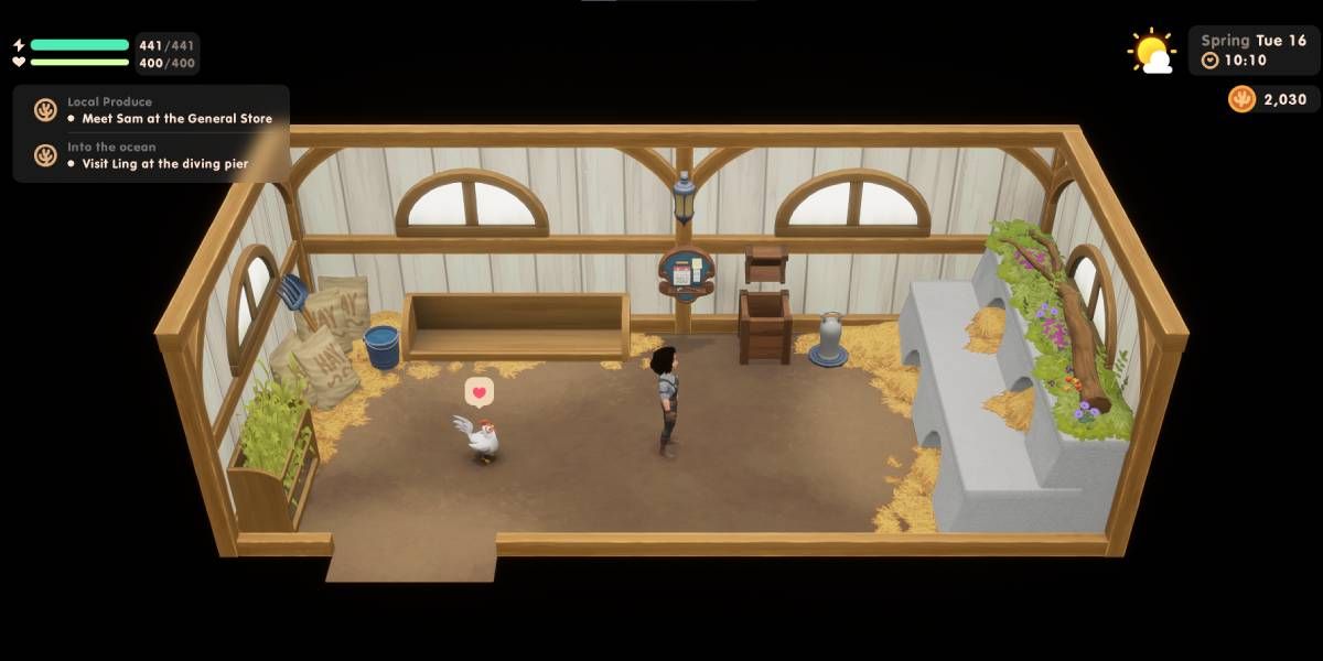coop in coral island