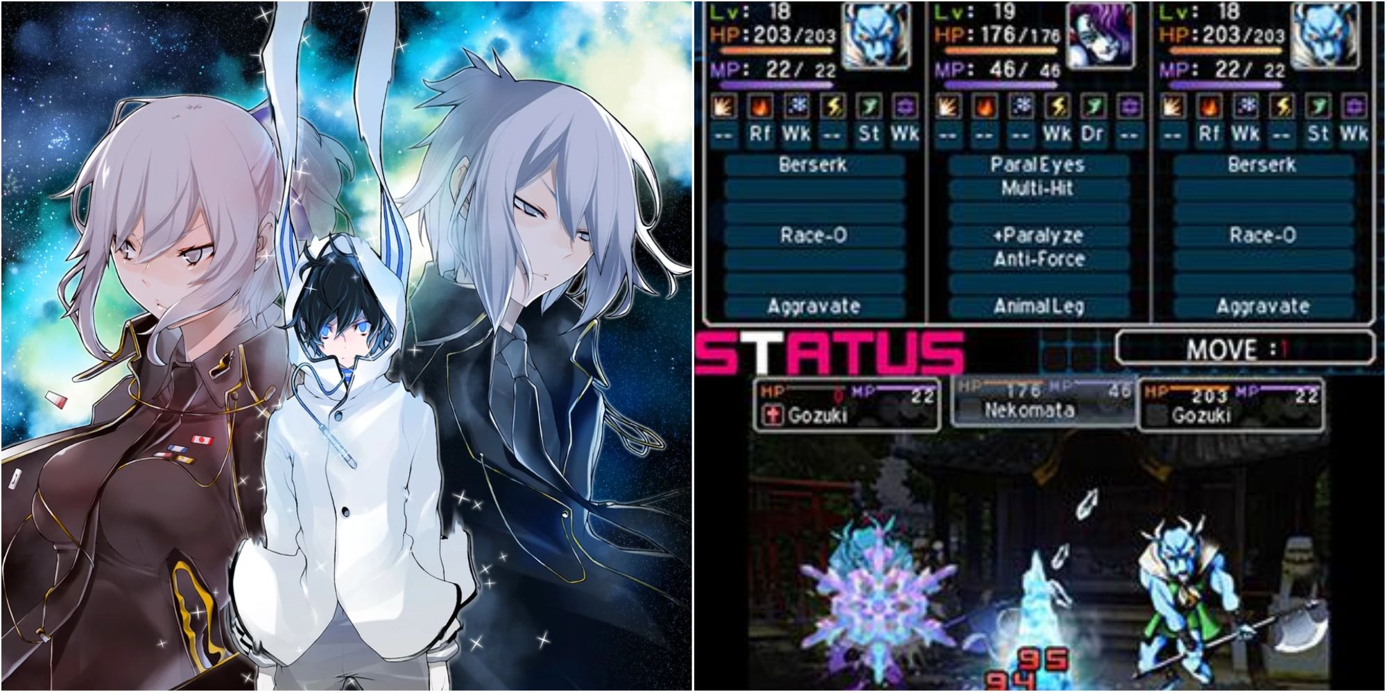 devil survivor 2 cover and gameplay