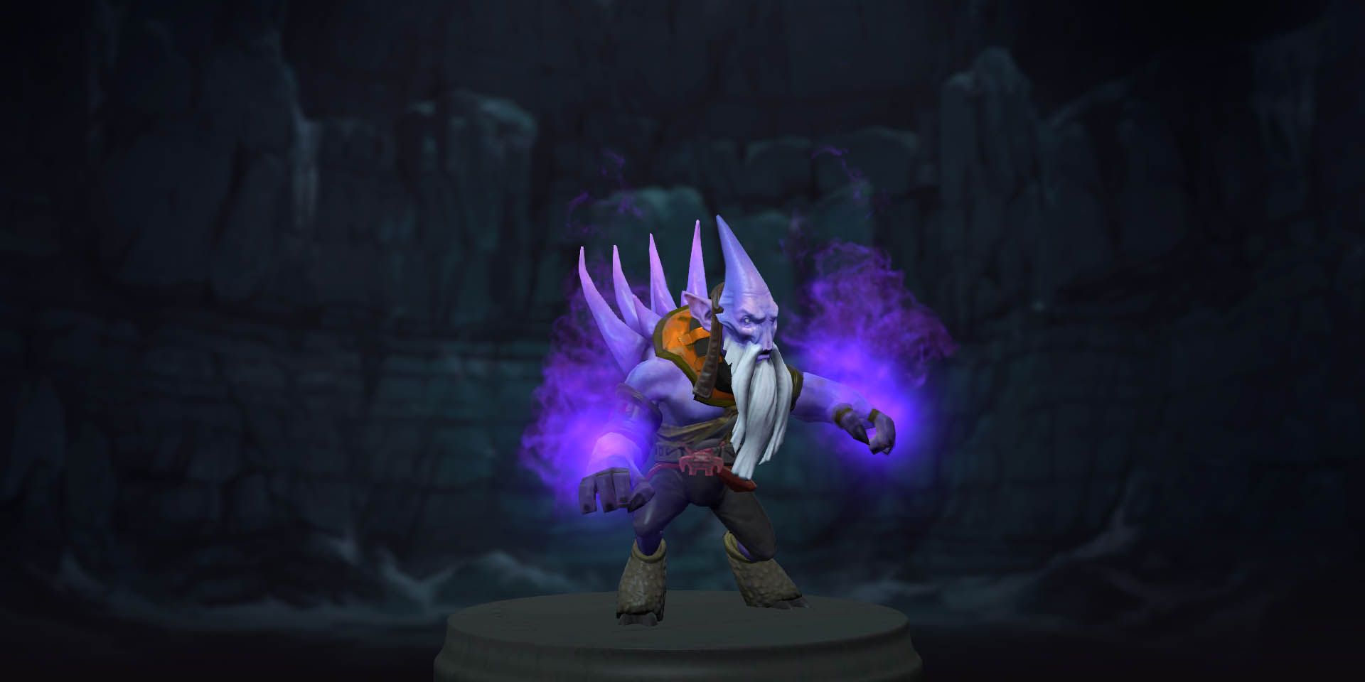Dota 2 a purple void humanoid