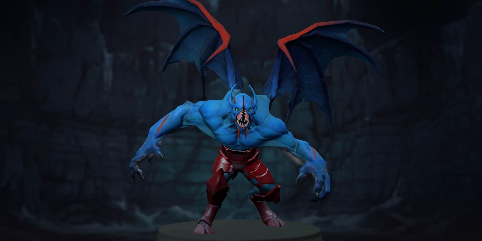 Dota 2 a terrifying vampire with wings