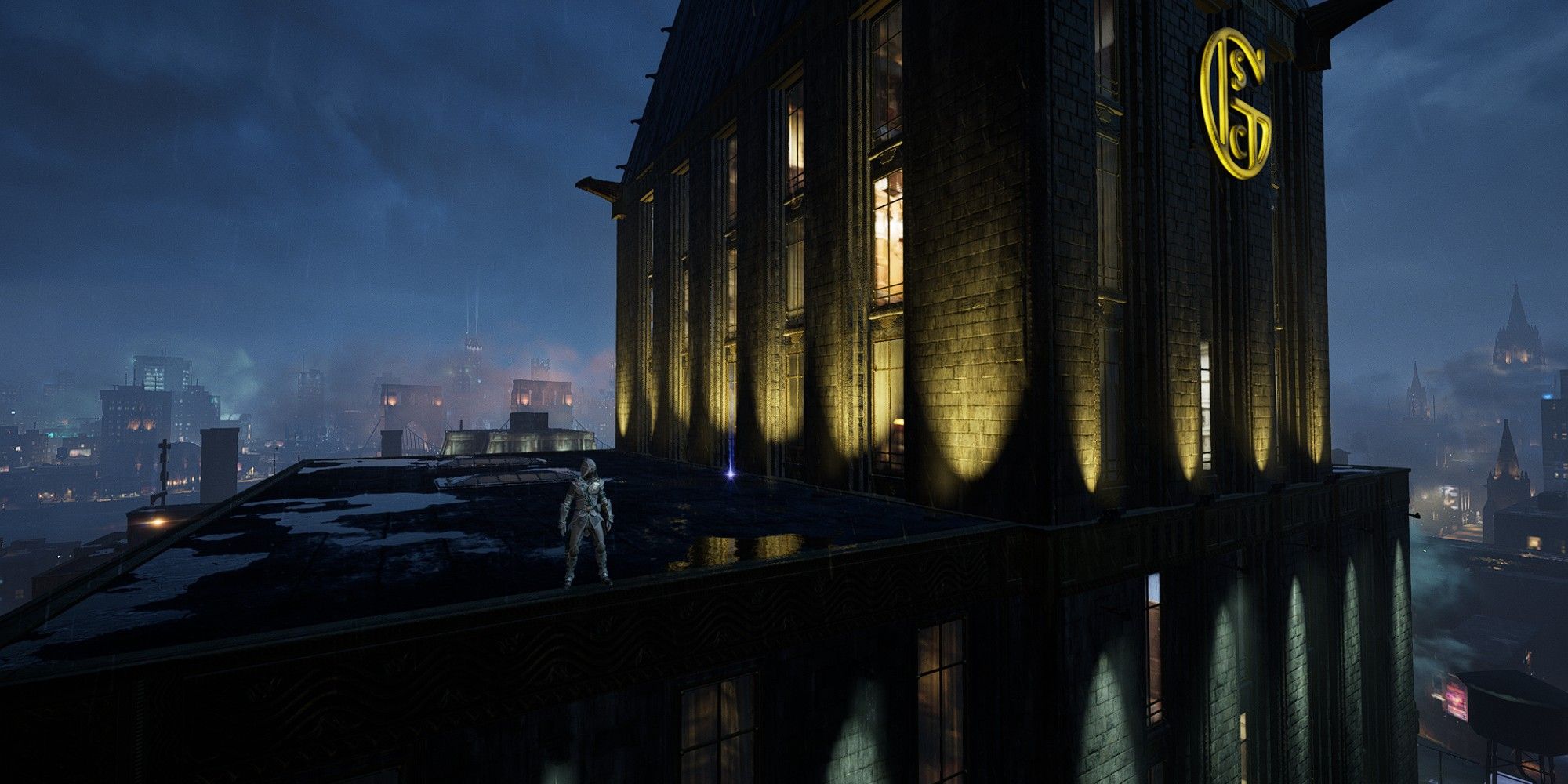 Gotham Knights Downtown Gotham Batarang #11 Location