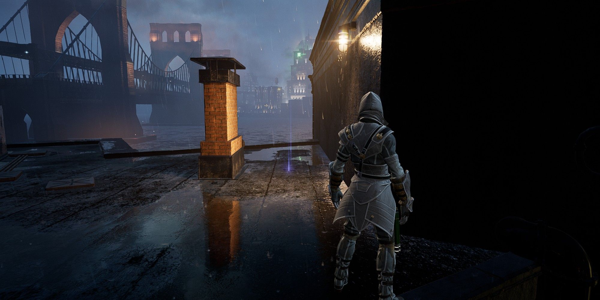 Gotham Knights Downtown Gotham Batarang #6 Location