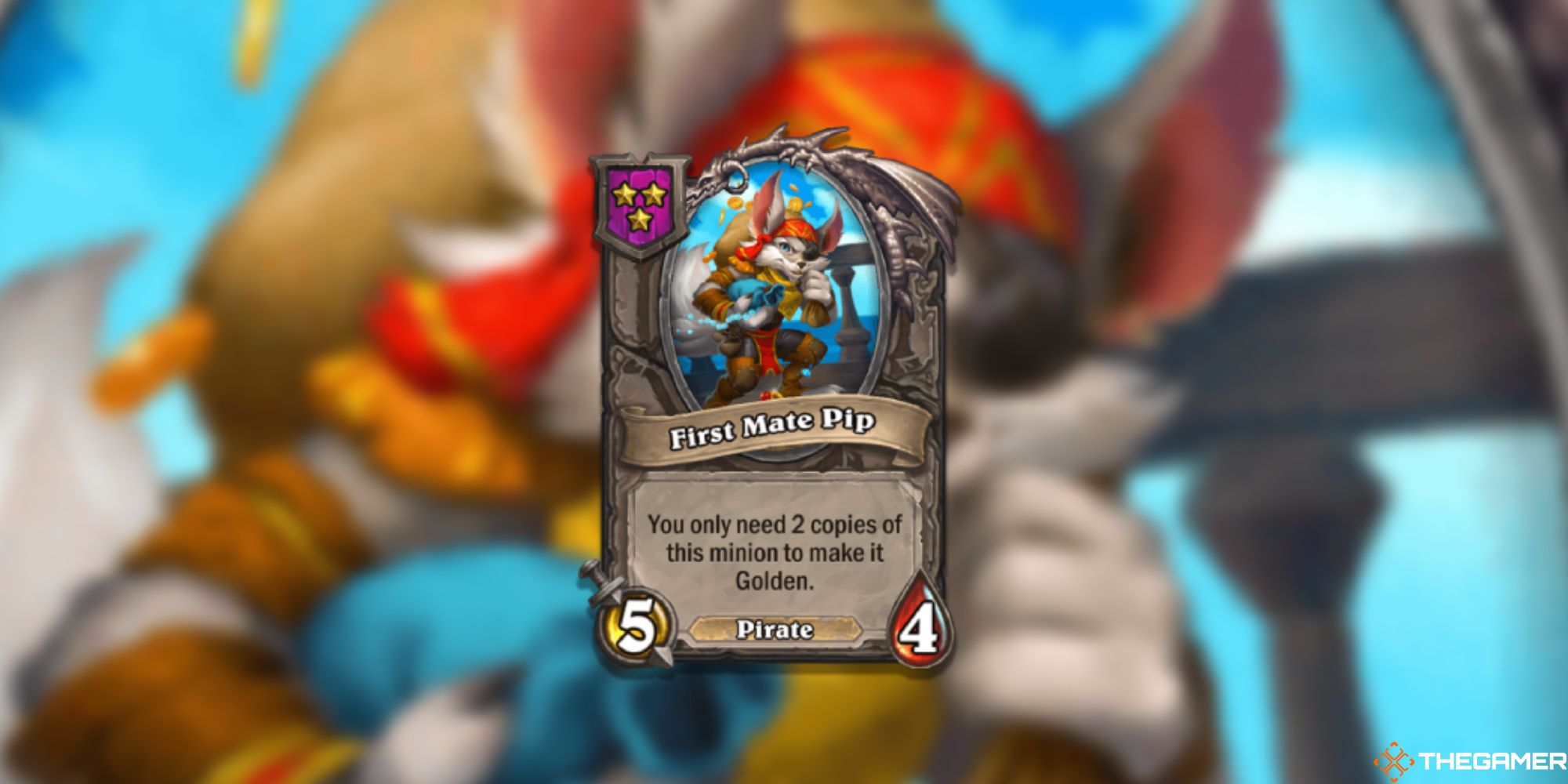 Hearthstone Battlegrounds First Mate Pip