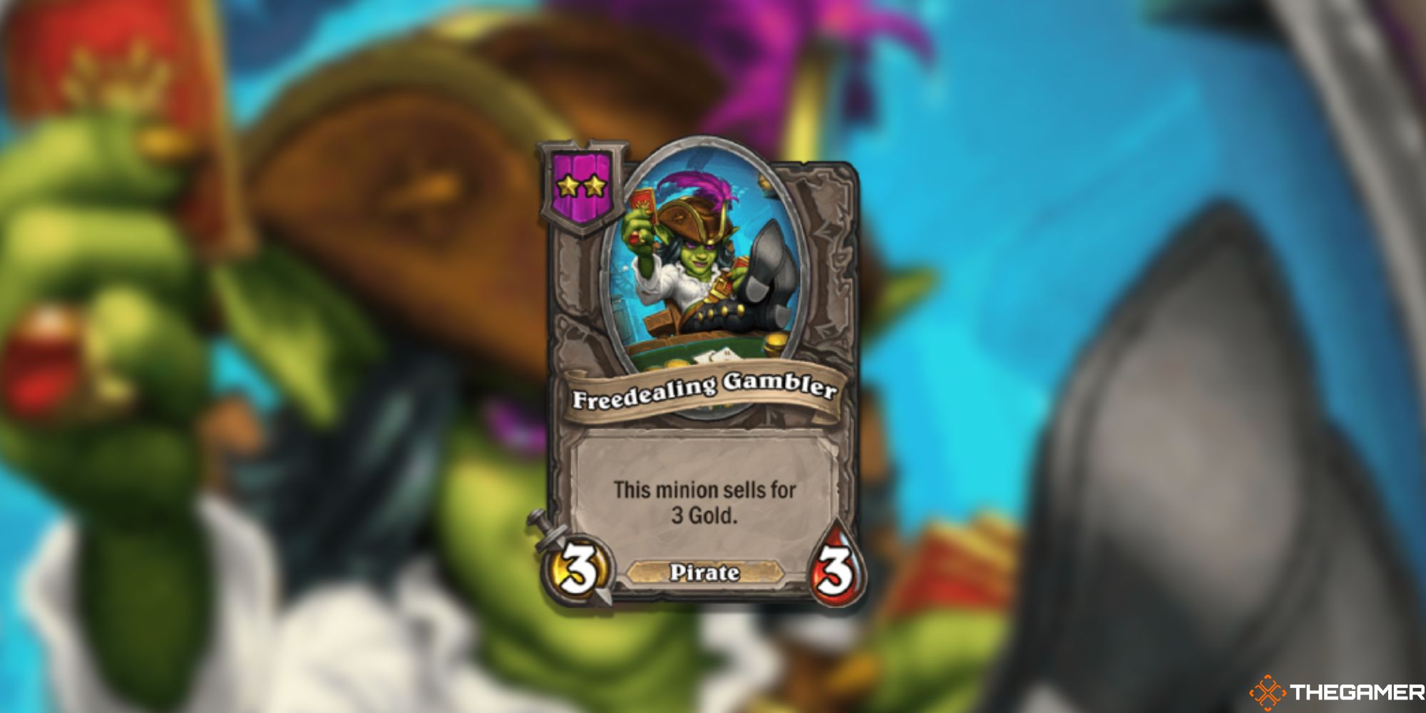 Hearthstone Battlegrounds Freedealing Gambler