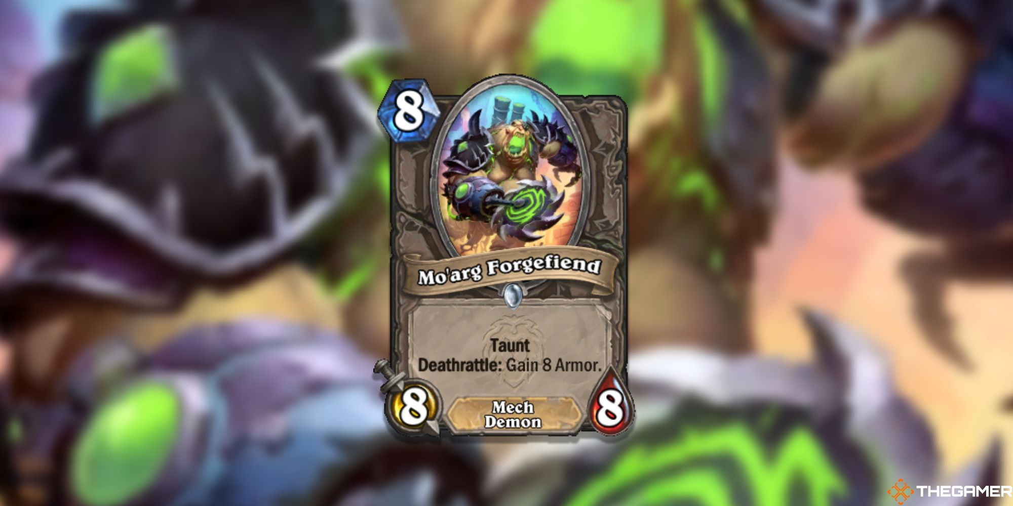 Mo'arg Forgefiend Hearthstone Card