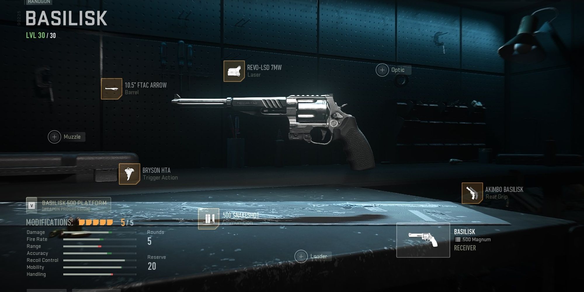 Modern Warfare 2 2022 Basilisk Snakeshot Build