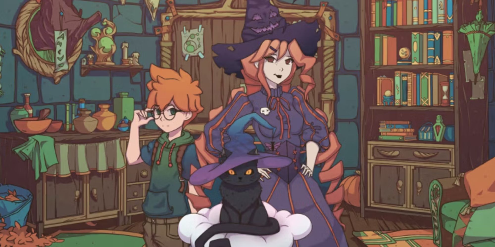 my aunt is a witch promo art