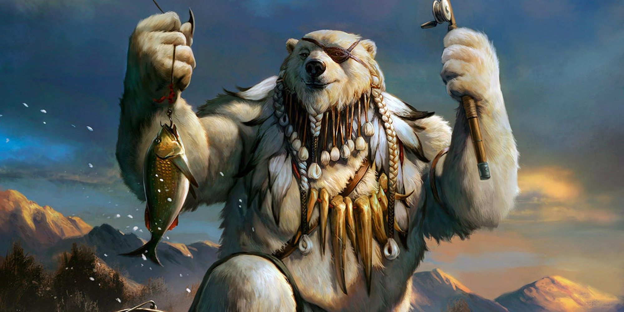 Oyaminartok, Polar Werebear by Boria Pindado