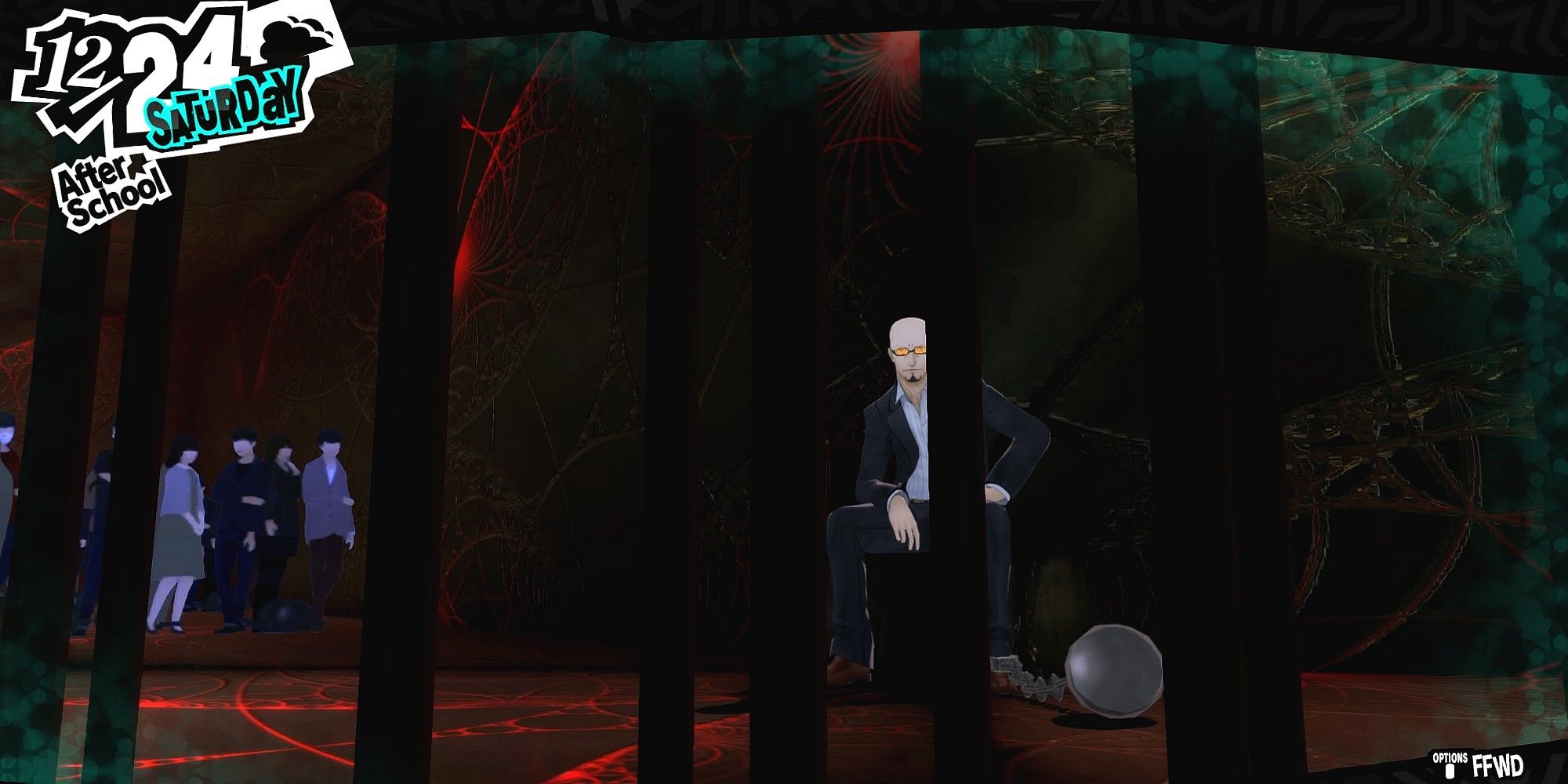 persona 5 royal prison middle shido behind bars