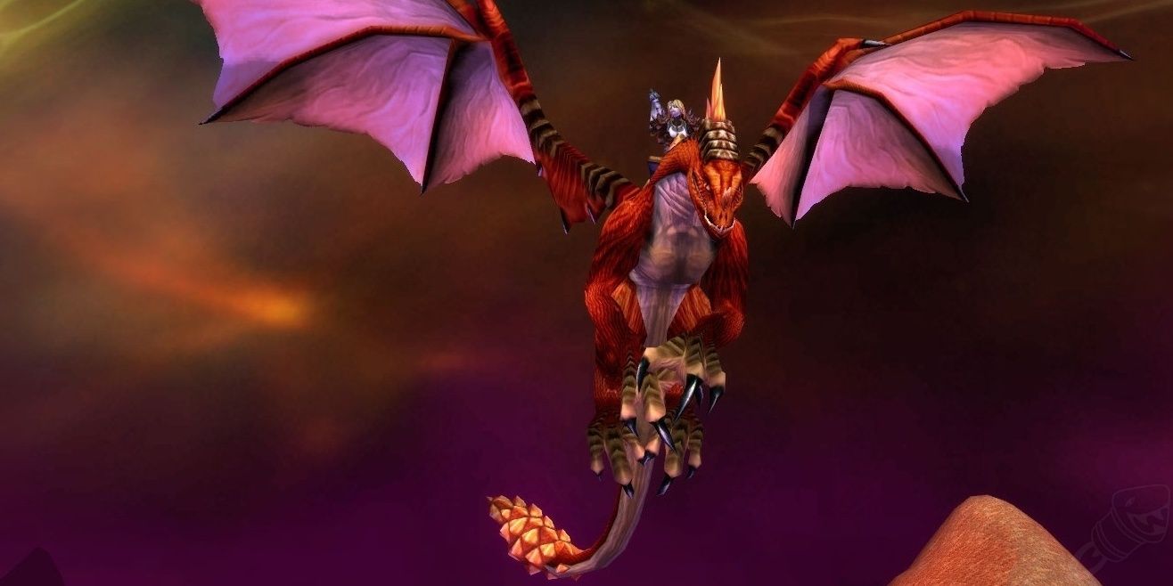 reins of the red drake mount WoW WOTLK Classic