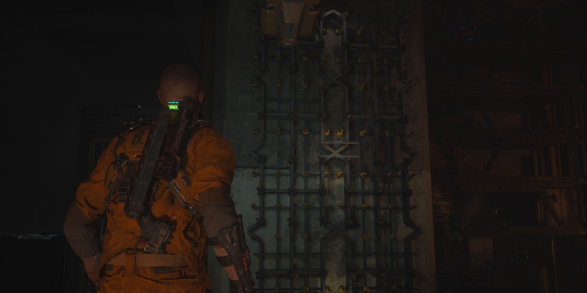 The Callisto Protocol Screenshot Of Spiked Wall