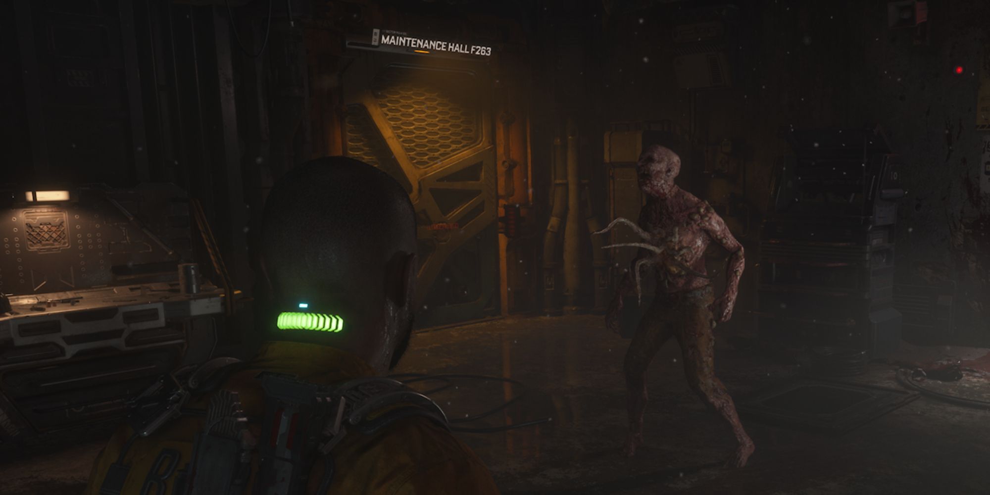The Callisto Protocol Screenshot Of Tentacle Monster
