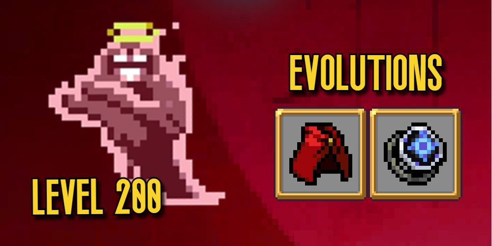 Other strategies like a level 200 Toastie and evolutions like Crimson Shroud and Infinite Corridor.