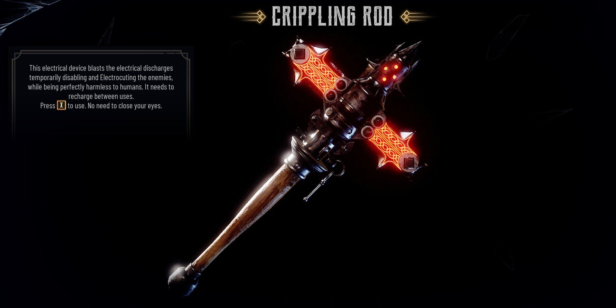 Evil West: The Crippling Rod Agent Tool Model