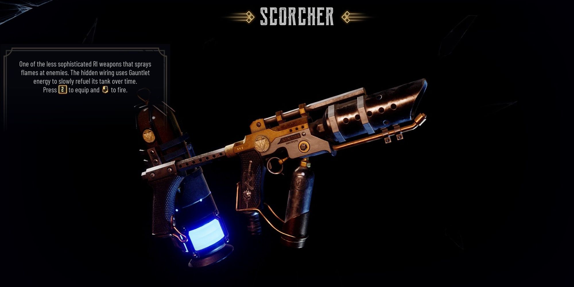 Evil West: The Scorcher Weapon Model