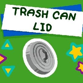 Item Image and Description Trash Can Lid Shield