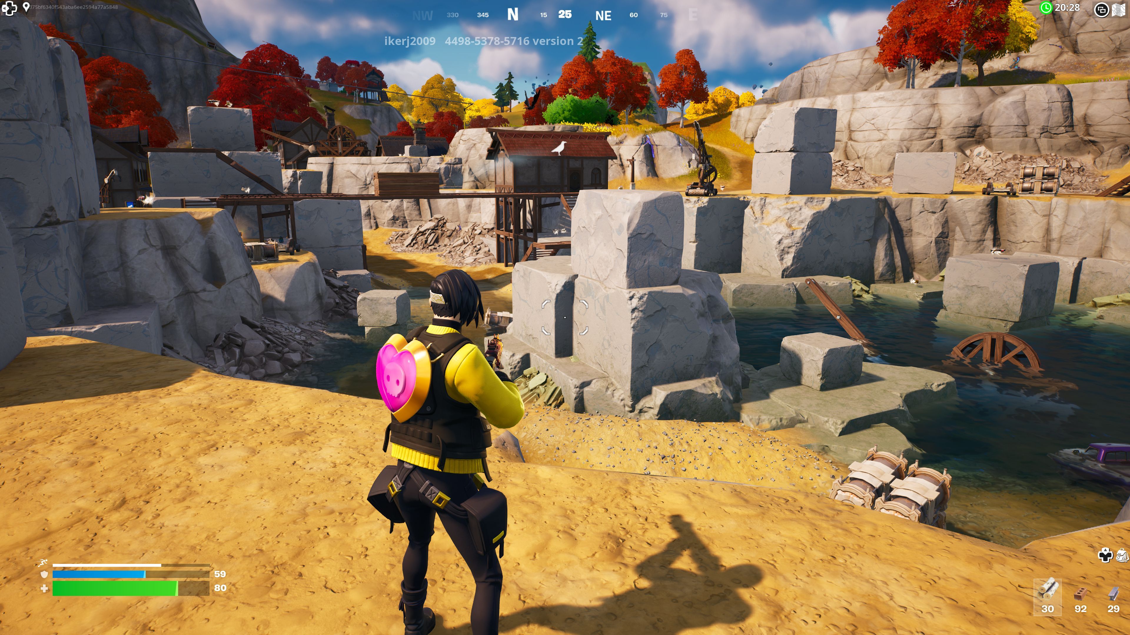 View of Fortnite Shattered Slabs