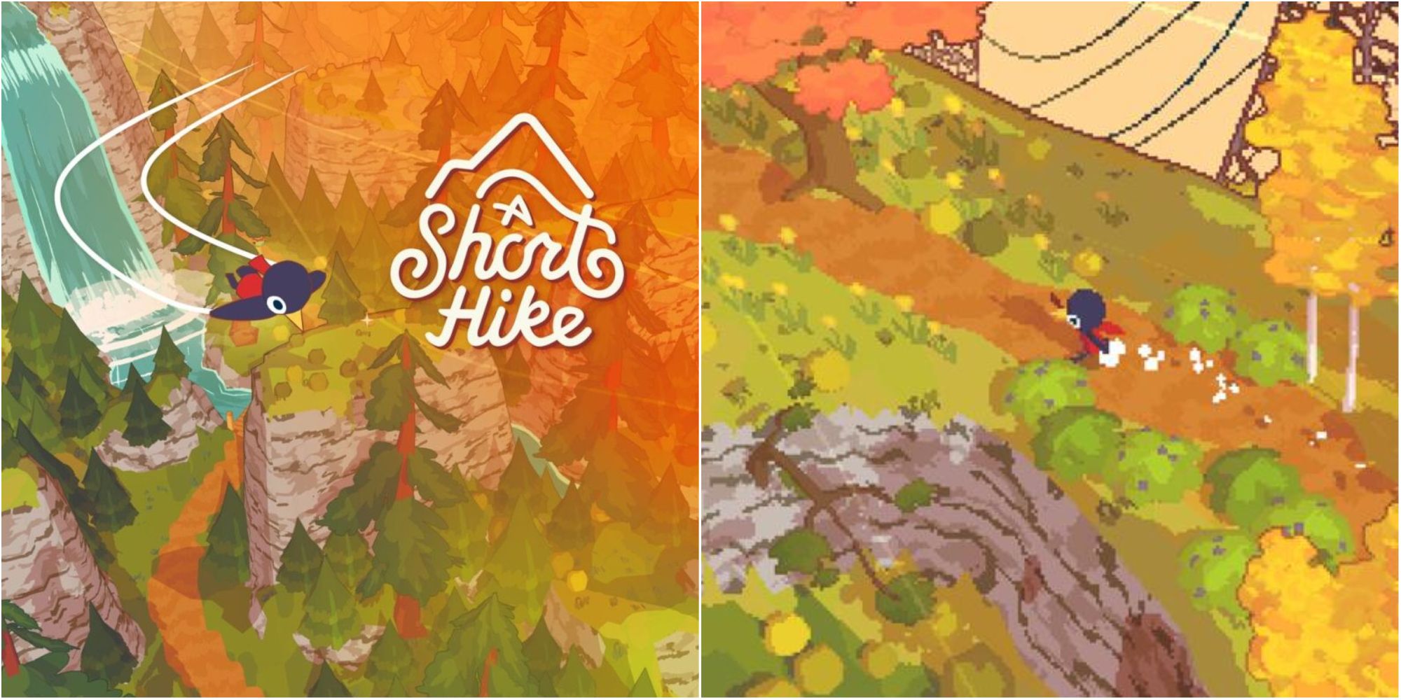 a short hike cover and gameplay